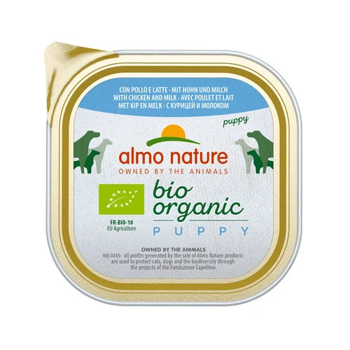 Almo Nature - Daily Menu Bio Paté - Welpenfutter