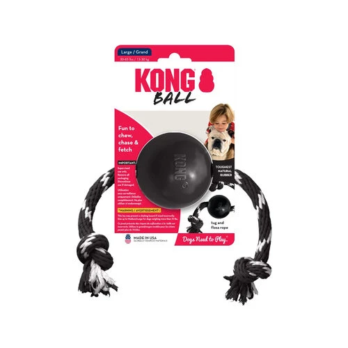 KONG Extreme Ball Mit Seil – Bild 3