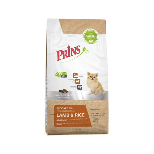 Prins ProCare Mini Lamb & Rice Hypoallergenic