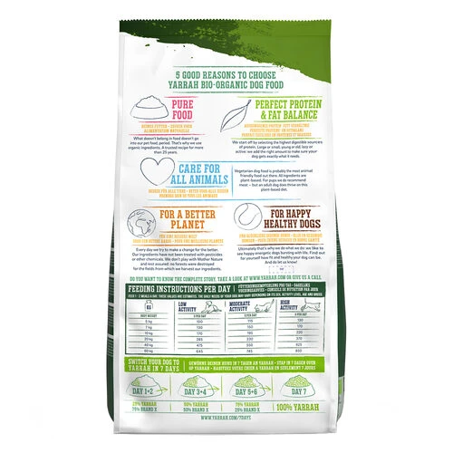 Yarrah - Trockenfutter Vegetarisch Bio – Bild 3