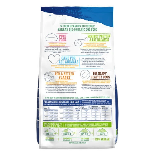 Yarrah - Trockenfutter Für Kleine Rassen Mit Huhn Bio – Bild 2